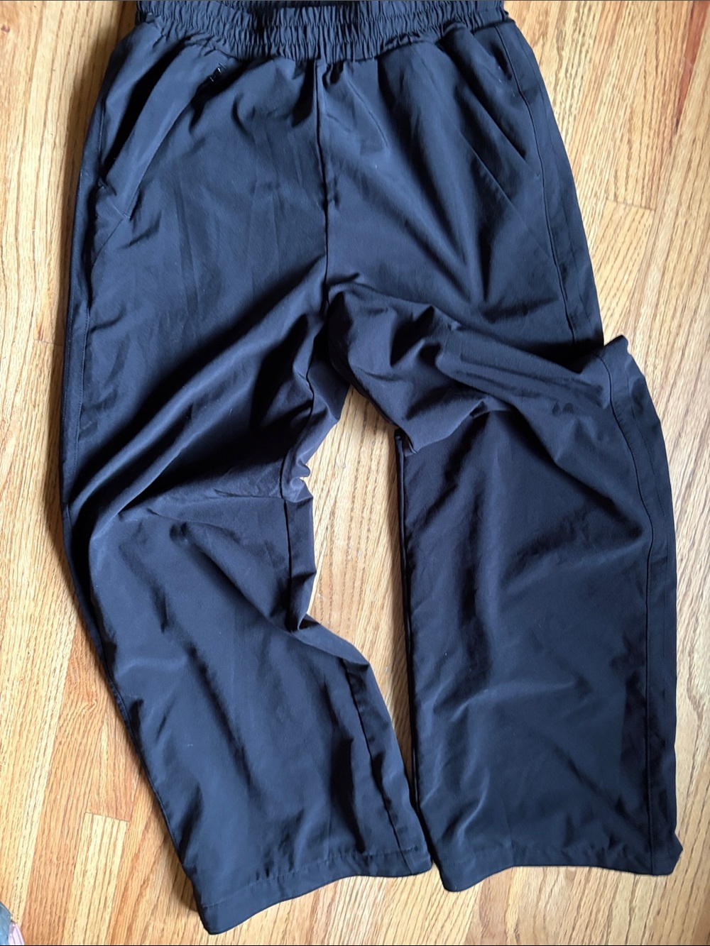 Athleta Girl small size 7 Black Joggers with Elastic Waist